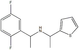 [1-(2,5-difluorophenyl)ethyl][1-(thiophen-2-yl)ethyl]amine