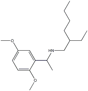 [1-(2,5-dimethoxyphenyl)ethyl](2-ethylhexyl)amine|