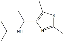 [1-(2,5-dimethyl-1,3-thiazol-4-yl)ethyl](propan-2-yl)amine 结构式