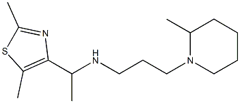 [1-(2,5-dimethyl-1,3-thiazol-4-yl)ethyl][3-(2-methylpiperidin-1-yl)propyl]amine