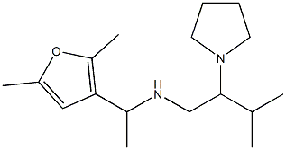  [1-(2,5-dimethylfuran-3-yl)ethyl][3-methyl-2-(pyrrolidin-1-yl)butyl]amine