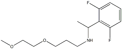 [1-(2,6-difluorophenyl)ethyl][3-(2-methoxyethoxy)propyl]amine
