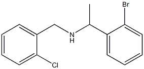 [1-(2-bromophenyl)ethyl][(2-chlorophenyl)methyl]amine