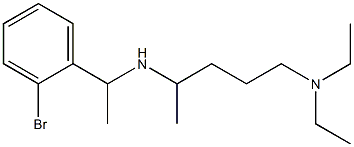 [1-(2-bromophenyl)ethyl][5-(diethylamino)pentan-2-yl]amine