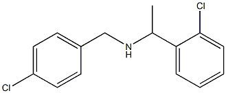 [1-(2-chlorophenyl)ethyl][(4-chlorophenyl)methyl]amine