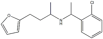 [1-(2-chlorophenyl)ethyl][4-(furan-2-yl)butan-2-yl]amine|