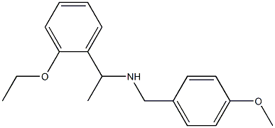 [1-(2-ethoxyphenyl)ethyl][(4-methoxyphenyl)methyl]amine