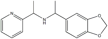 [1-(2H-1,3-benzodioxol-5-yl)ethyl][1-(pyridin-2-yl)ethyl]amine Structure
