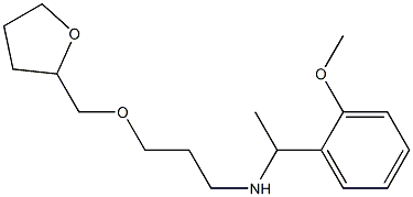 [1-(2-methoxyphenyl)ethyl][3-(oxolan-2-ylmethoxy)propyl]amine Struktur