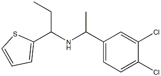 [1-(3,4-dichlorophenyl)ethyl][1-(thiophen-2-yl)propyl]amine