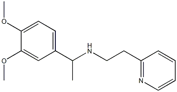 [1-(3,4-dimethoxyphenyl)ethyl][2-(pyridin-2-yl)ethyl]amine|