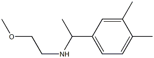 [1-(3,4-dimethylphenyl)ethyl](2-methoxyethyl)amine Structure