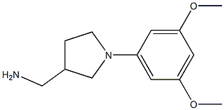 [1-(3,5-dimethoxyphenyl)pyrrolidin-3-yl]methylamine