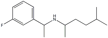 [1-(3-fluorophenyl)ethyl](5-methylhexan-2-yl)amine|
