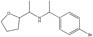 [1-(4-bromophenyl)ethyl][1-(oxolan-2-yl)ethyl]amine