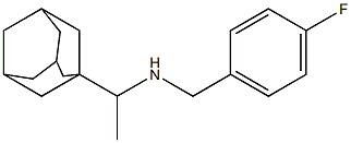 [1-(adamantan-1-yl)ethyl][(4-fluorophenyl)methyl]amine