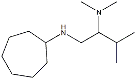 [1-(cycloheptylamino)-3-methylbutan-2-yl]dimethylamine Structure