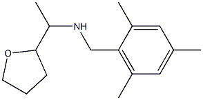 [1-(oxolan-2-yl)ethyl][(2,4,6-trimethylphenyl)methyl]amine Structure