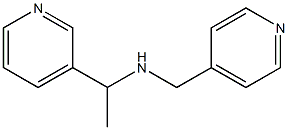 [1-(pyridin-3-yl)ethyl](pyridin-4-ylmethyl)amine