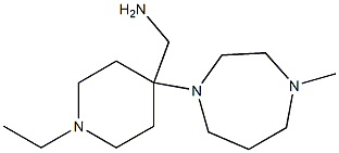 [1-ethyl-4-(4-methyl-1,4-diazepan-1-yl)piperidin-4-yl]methanamine|