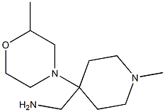 [1-methyl-4-(2-methylmorpholin-4-yl)piperidin-4-yl]methylamine|