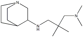 [2-({1-azabicyclo[2.2.2]octan-3-ylamino}methyl)-2-methylpropyl]dimethylamine