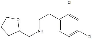 [2-(2,4-dichlorophenyl)ethyl](oxolan-2-ylmethyl)amine Structure