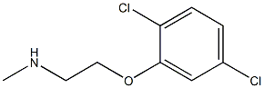 [2-(2,5-dichlorophenoxy)ethyl](methyl)amine Structure