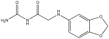 [2-(2H-1,3-benzodioxol-5-ylamino)acetyl]urea|