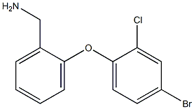 [2-(4-bromo-2-chlorophenoxy)phenyl]methanamine