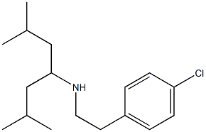 [2-(4-chlorophenyl)ethyl](2,6-dimethylheptan-4-yl)amine