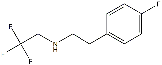 [2-(4-fluorophenyl)ethyl](2,2,2-trifluoroethyl)amine|