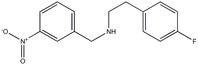 [2-(4-fluorophenyl)ethyl][(3-nitrophenyl)methyl]amine