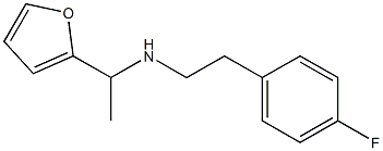 [2-(4-fluorophenyl)ethyl][1-(furan-2-yl)ethyl]amine|