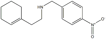 [2-(cyclohex-1-en-1-yl)ethyl][(4-nitrophenyl)methyl]amine Structure
