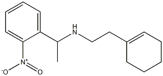 [2-(cyclohex-1-en-1-yl)ethyl][1-(2-nitrophenyl)ethyl]amine