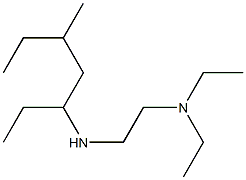 [2-(diethylamino)ethyl](5-methylheptan-3-yl)amine Structure