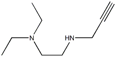 [2-(diethylamino)ethyl](prop-2-yn-1-yl)amine Structure