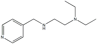 [2-(diethylamino)ethyl](pyridin-4-ylmethyl)amine 结构式