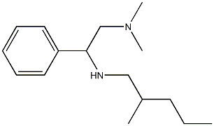 [2-(dimethylamino)-1-phenylethyl](2-methylpentyl)amine