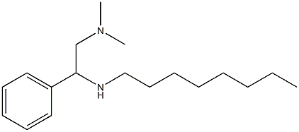 [2-(dimethylamino)-1-phenylethyl](octyl)amine Structure