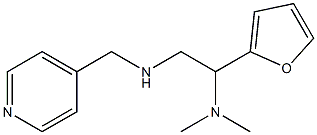 [2-(dimethylamino)-2-(furan-2-yl)ethyl](pyridin-4-ylmethyl)amine