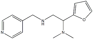 [2-(dimethylamino)-2-(furan-2-yl)ethyl](pyridin-4-ylmethyl)amine|