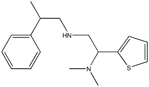 [2-(dimethylamino)-2-(thiophen-2-yl)ethyl](2-phenylpropyl)amine