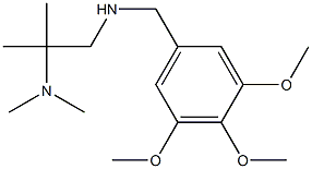 [2-(dimethylamino)-2-methylpropyl][(3,4,5-trimethoxyphenyl)methyl]amine