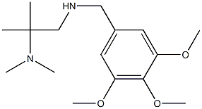  [2-(dimethylamino)-2-methylpropyl][(3,4,5-trimethoxyphenyl)methyl]amine