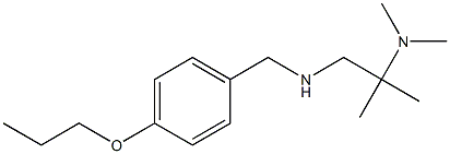 [2-(dimethylamino)-2-methylpropyl][(4-propoxyphenyl)methyl]amine