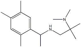 [2-(dimethylamino)-2-methylpropyl][1-(2,4,5-trimethylphenyl)ethyl]amine Structure