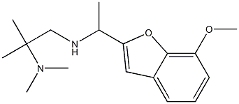 [2-(dimethylamino)-2-methylpropyl][1-(7-methoxy-1-benzofuran-2-yl)ethyl]amine|