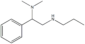 [2-(dimethylamino)-2-phenylethyl](propyl)amine Structure
